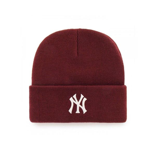 Brand `47 czapka zimowa New York Yankees B-HYMKR17ACE-KM bordowy OSFM. Czerwone czapki zimowe 47 Brand, bez wzorów. Za 109.00 zł.
