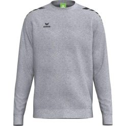 Bluza Erima CMPT Wings. Szare bluzy bez kaptura Erima, m, z aplikacjami, z bawełny, bez kaptura, na fitness i siłownię. Za 252.45 zł.