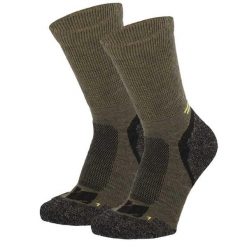 Skarpety turystyczne - Wełna Merino - Multi zielone - 2 pary. Zielone skarpetki XTREME, bez wzorów, z wełny. Za 128.95 zł.