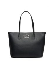 KARL LAGERFELD Torebka A3W30314 Czarny. Czarne torebki klasyczne KARL LAGERFELD, bez wzorów, ze skóry, bez dodatków. Za 669.99 zł.