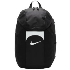 Plecak sportowo-turystyczny Nike Academy Team Storm-FIT Backpack pojemność 30 L. Czarne plecaki Nike, bez wzorów, bez dodatków. Za 149.99 zł.
