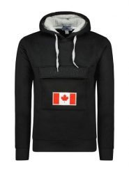 Canadian Peak Bluza "Gadreak" w kolorze czarnym rozmiar: XL. Czarne bluzy Canadian Peak, xl, bez wzorów, bez ramiączek, z kapturem. Za 113.99 zł.