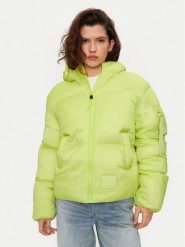 Alpha Industries Kurtka zimowa 148006 Zielony Regular Fit. Zielone kurtki Alpha Industries, na zimę, m, bez wzorów, z syntetyku, bez kaptura. Za 559.99 zł.