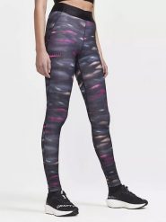 Craft Legginsy sportowe "Core" w kolorze antracytowym rozmiar: XL. Czarne legginsy Craft, s, bez wzorów, z materiału, outdoorowe. Za 80.52 zł.
