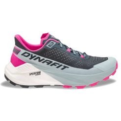Damskie buty trailowe Dynafit Ultra 100 V3. Niebieskie buty do biegania Dynafit, bez wzorów, bez zapięcia, do biegania. Za 691.50 zł.