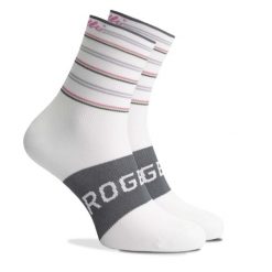 Skarpetki damskie Rogelli Stripe. Białe skarpetki Rogelli, bez wzorów. Za 37.00 zł.
