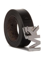 MICHAEL Michael Kors Pasek Damski 34mm Ctfr Mk Buckle Belt 39H9LBLY1U Brązowy. Brązowe paski MICHAEL Michael Kors, bez wzorów, ze skóry. Za 549.99 zł.