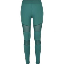 Legginsy damskie Urban Classics tech mesh. Zielone legginsy Urban Classics, bez wzorów, z meshu. Za 142.00 zł.