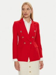 Maryley Marynarka 24IB139/43MA Czerwony Regular Fit. Czerwone marynarki i żakiety Maryley, s, bez wzorów, z syntetyku, bez ramiączek. Za 319.99 zł.