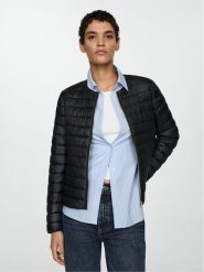 Mango Kurtka puchowa Blandi 77015636 Czarny Regular Fit. Czarne kurtki Mango, m, bez wzorów, z puchu, bez kaptura. Za 119.99 zł.