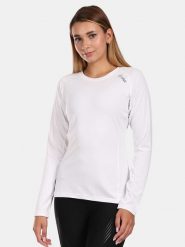 Kilpi Koszulka funkcyjna "Spoleto" w kolorze białym rozmiar: 38. Białe t-shirty sportowe Kilpi, bez wzorów, z materiału, bez ramiączek, outdoorowe. Za 145.60 zł.