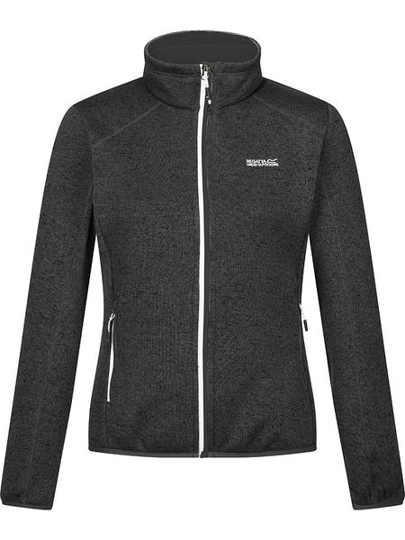 Regatta Kurtka polarowa "Newhill" w kolorze antracytowym rozmiar: 40. Czarne kurtki Regatta, bez wzorów, z materiału, bez kaptura. Za 140.20 zł.