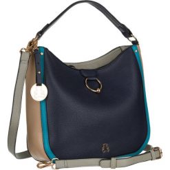Hobo bag granatowy LuluCastagnette RUPERT. Niebieskie torebki klasyczne LuluCastagnette, bez wzorów, ze skóry ekologicznej, bez dodatków. Za 149.99 zł.