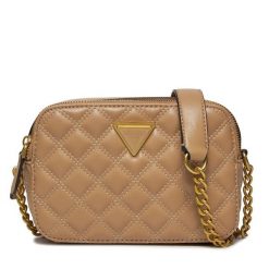 Torebka Guess. Brązowe kopertówki Guess, z aplikacjami, wizytowe, bez dodatków. Za 309.99 zł.
