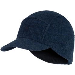 Czapka z daszkiem BUFF Pack Merino Fleece Cap. Niebieskie czapki z daszkiem Buff, bez wzorów, sportowe. Za 219.90 zł.