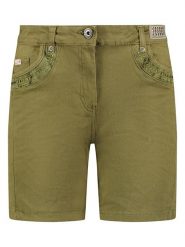 Geographical Norway Szorty "Primael" w kolorze khaki rozmiar: L. Brązowe szorty Geographical Norway, z aplikacjami. Za 57.20 zł.