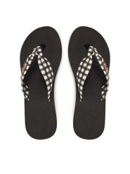 Roxy Japonki ARJL101167ro Różowy. Czerwone japonki Roxy, bez wzorów, z tworzywa sztucznego. Za 139.99 zł.