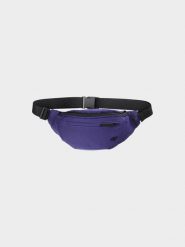 4F Nerka - granatowa Uniwersalny. Niebieskie nerki i saszetki 4f, bez wzorów, z dzianiny, eleganckie, bez dodatków. W wyprzedaży za 39.99 zł.