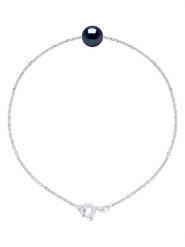 ATELIERS SAINT GERMAIN Srebrna bransoletka z perłą Tahiti rozmiar: onesize. Niebieskie bransoletki ATELIERS SAINT GERMAIN, z perłą, srebrne. Za 217.99 zł.