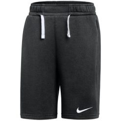 Spodenki krótkie dla dzieci Nike Park 26 Fleece. Czarne szorty Nike, bez wzorów, z bawełny. Za 121.99 zł.