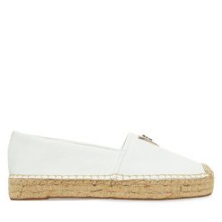 Espadryle Guess. Białe espadryle Guess, z aplikacjami, bez obcasa. Za 279.99 zł.
