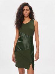ONLY Sukienka codzienna 15305763 Zielony Bodycon Fit. Zielone sukienki ONLY, na co dzień, s, bez wzorów, z syntetyku, bez kołnierzyka, bez ramiączek, bodycon. Za 139.99 zł.
