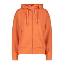 Damska bluza z kapturem zapinana na zamek CMP. Brązowe bluzy CMP, l, bez wzorów, sportowe, bez ramiączek, z kapturem. Za 331.00 zł.