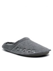 Crocs Kapcie Baya Slipper 205917-0IF Szary. Szare kapcie Crocs, bez wzorów. Za 149.99 zł.