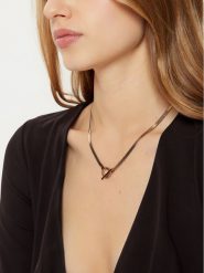 BOSS Naszyjnik 1580481 Złoty. Żółte naszyjniki Boss, z tworzywa sztucznego, metalowe. Za 379.99 zł.