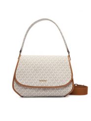 MICHAEL Michael Kors Torebka 30T6AX3M2B Kremowy. Białe torebki klasyczne MICHAEL Michael Kors, bez wzorów, ze skóry, bez dodatków. Za 1,469.00 zł.