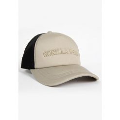 Czapka z daszkiem Gorilla Wear Sharon Ponytail. Brązowe czapki z daszkiem GORILLA WEAR, na wiosnę, bez wzorów. Za 129.00 zł.