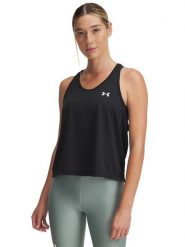 Under Armour Top sportowy w kolorze czarnym rozmiar: L. Czarne topy sportowe Under Armour, l, bez wzorów, z materiału, outdoorowe. Za 70.41 zł.