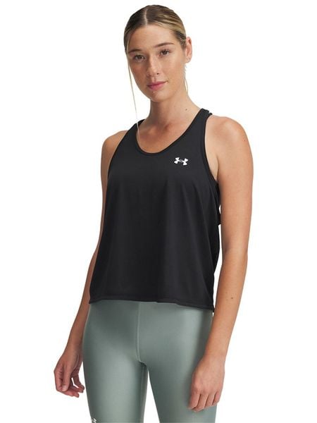 Under Armour Top sportowy w kolorze czarnym rozmiar: L. Czarne topy sportowe Under Armour, l, bez wzorów, z materiału, outdoorowe. Za 66.00 zł.