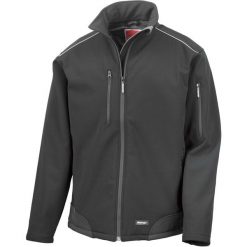 Kurtka Result Softshell Ripstop. Czarne kurtki RESULT, m, bez wzorów, z elastanu, bez kaptura. Za 195.60 zł.