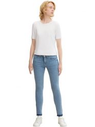Tom Tailor Dżinsy - Super Skinny fit - w kolorze błękitnym rozmiar: W26. Niebieskie jeansy Tom Tailor, z aplikacjami, ze skóry, klasyczne, z podwyższonym stanem. Za 57.33 zł.