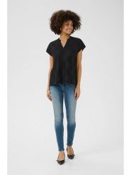 CULTURE Bluzka w kolorze czarnym rozmiar: XS. Czarne bluzki Culture, xs, bez wzorów, bez kołnierzyka, bez ramiączek. Za 86.99 zł.