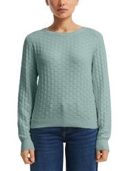 S.Oliver Sweter w kolorze turkusowym rozmiar: XL. Niebieskie swetry S.Oliver, s, bez wzorów, bez ramiączek. Za 119.95 zł.