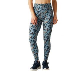Damskie legginsy Dare 2B Influential Gym. Niebieskie legginsy Dare 2b, bez wzorów, sportowe. Za 227.00 zł.