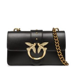 Torebka PINKO. Czarne kopertówki Pinko, bez wzorów, wizytowe, bez dodatków. Za 1,299.00 zł.