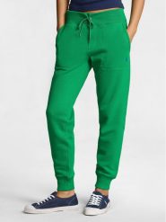 Polo Ralph Lauren Spodnie dresowe Mari 211839386031 Zielony Relaxed Fit. Zielone spodnie dresowe Polo Ralph Lauren, bez wzorów, z bawełny. Za 799.99 zł.