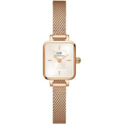 Daniel Wellington Kobietyzegarek Daniel Wellington Quadro Rose gold różowe złoto - stal nierdzewna Zegarki damskie 1 ct Damski. Czerwone zegarki Daniel Wellington, szklane. Za 635.99 zł.
