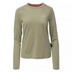 Koszulka damska z długim rękawem Elbrus Eiger Polartec Wo's - zielona, Rozmiar XS. Zielone t-shirty sportowe ELBRUS, l, bez wzorów, z dzianiny, bez ramiączek, do biegania. Za 129.99 zł.