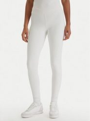 Guess Legginsy V6RB11 KD952 Écru Slim Fit. Legginsy Guess, z aplikacjami, z syntetyku. Za 279.99 zł.