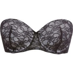 Biustonosz w ludowym stylu bonprix czarno-biały. Biustonosze marki bonprix. Za 59.99 zł.