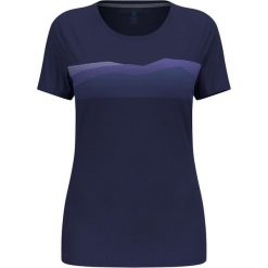 Koszulka damska Odlo F-DRY RIDGELINE T-shirt crew neck s/s. Szare bielizna termoaktywna damska ODLO, bez wzorów, bez ramiączek. Za 269.99 zł.
