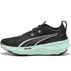 Puma Foreverrun Nitro 2 Wn Buty Do Biegania Damskie. Czarne buty treningowe Puma, bez wzorów, z gumy, bez zapięcia, do biegania. Za 531.99 zł.