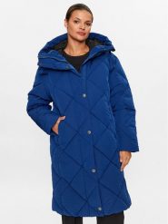 Didriksons Kurtka puchowa Torun 504377 Granatowy Relaxed Fit. Niebieskie kurtki Didriksons, bez wzorów, z puchu, bez kaptura. Za 869.99 zł.
