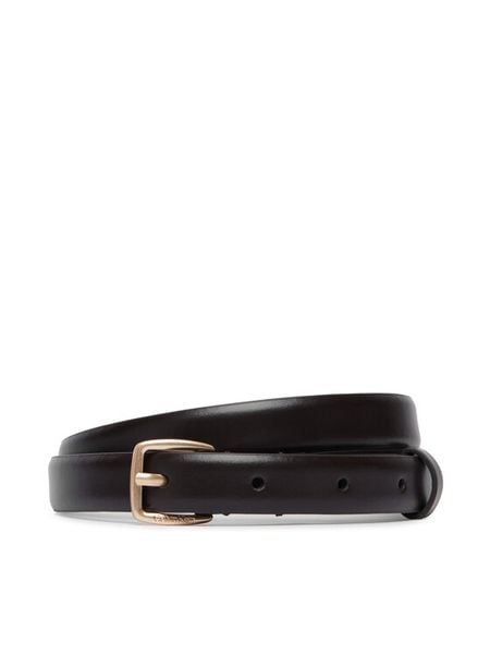 Calvin Klein Pasek Essential Buckle 20Mm LV04F7111G Brązowy ciemny. Brązowe paski Calvin Klein, bez wzorów, ze skóry. Za 149.99 zł.