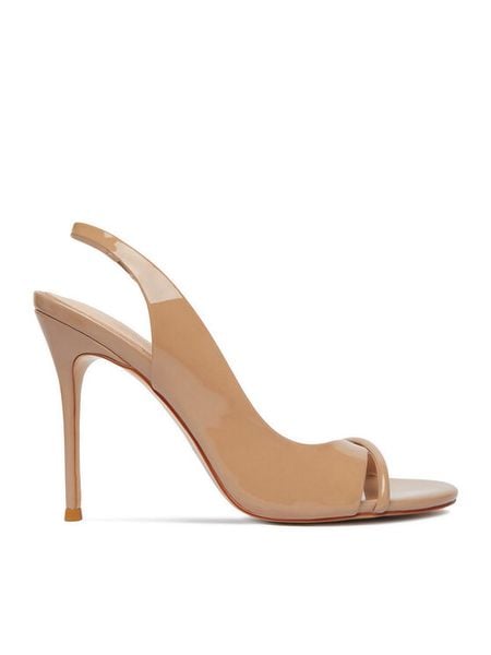 Eva Minge Sandały EO-TALIA-LT1022-201 Beżowy. Brązowe sandały Eva Minge, bez wzorów, ze skóry, bez obcasa, na szpilce, bez zapięcia. Za 385.99 zł.