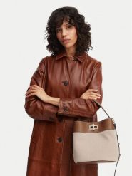 Furla Torebka Amelia M Bucket WB01953 BX3542 CN TCO00 Brązowy. Brązowe torebki klasyczne Furla, bez wzorów, ze skóry, bez dodatków. Za 1,529.00 zł.